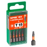 Artikelbild 1 für SPAX® Bit T15 T-STAR Plus, 5 St., Artikelnummer 396899