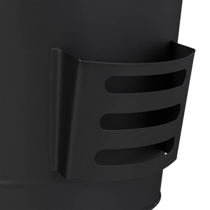 Artikelbild 4 für relaxdays Ascheeimer mit Deckel 19,0 l schwarz, 1 St., Artikelnummer 352092