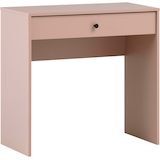 Artikelbild 1 für MÖBELPARTNER Smash Schminktisch rechteckig Melamin, Spanplatte rosa 80,0 x 40,0 x 78,5 cm, 1 St., Artikelnummer 255089