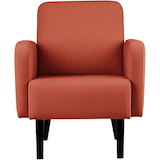 Artikelbild 1 für meet powered by PAPERFLOW Sessel LISBOA rost schwarz Stoff 71,0 x 81,5 x 83,0 cm, 1 St., Artikelnummer 850691