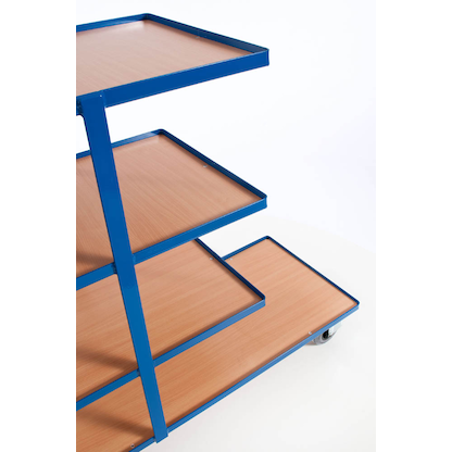 Artikelbild 4 für Rollcart Kommissionierwagen 08-7720 blau 47,0 x 104,0/63,0 x 106,0 cm, Artikelnummer 656266