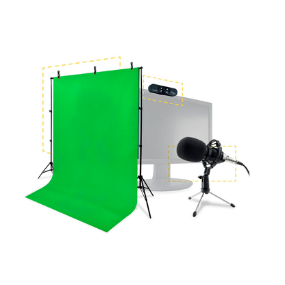 Artikelbild für Steelplay Streaming-Pack 4 in 1 Mikrofon-Set, Artikelnummer 399119