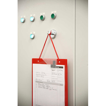 Artikelbild 2 für EICHNER Magnethaken silber, Metall Ø 3,6 x 1,7 cm, 5 St., Artikelnummer 703508