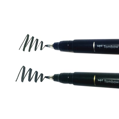 Artikelbild 10 für Tombow Fudenosuke Brush-Pens schwarz, 1 Set, Artikelnummer 301182