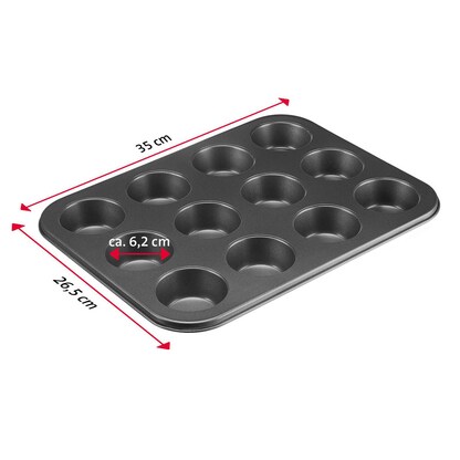 Artikelbild 3 für WESTMARK Muffinform 12er 32902270 Ø 35,0 x 26,5 cm, 1 St., Artikelnummer 711222