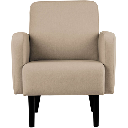 Artikelbild für meet powered by PAPERFLOW Sessel LISBOA elfenbein schwarz Stoff 71,0 x 81,5 x 83,0 cm, 1 St., Artikelnummer 850861