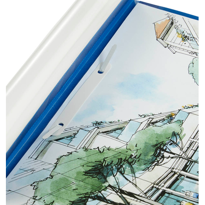 Artikelbild 3 für Schnellhefter Quality Kunststoff dunkelblau DIN A4, 1 St., Artikelnummer 252951