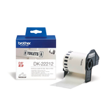 Artikelbild 1 für brother Endlosetikett für Etikettendrucker DK22212 weiß, 62,0 mm, 1 x 1 Etiketten, Artikelnummer 556621