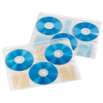 Artikelbild für hama 6er CD-/DVD-Hüllen transparent, 10 St., Artikelnummer 352245
