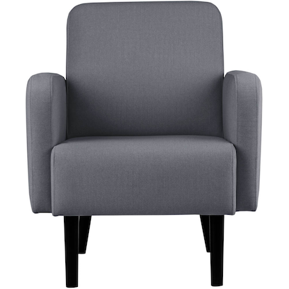 Artikelbild für meet powered by PAPERFLOW Sessel LISBOA grau schwarz Stoff 71,0 x 81,5 x 83,0 cm, 1 St., Artikelnummer 850877