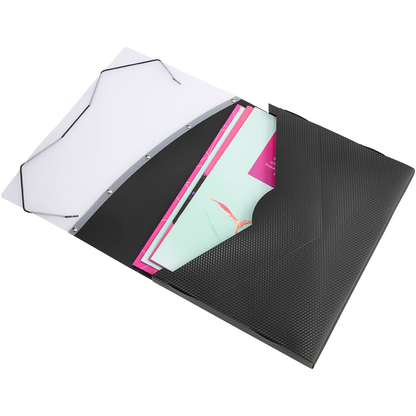 Artikelbild 7 für VELOFLEX Sammelmappen Diamond 3,0 cm gelb, rot, hellgrün, blau, pink, schwarz, 12 St., Artikelnummer 617869