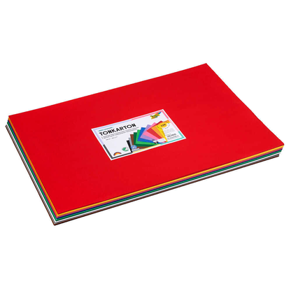 Artikelbild 2 für folia Tonpapier farbsortiert 180 g/qm 120 Blatt, Artikelnummer 719466