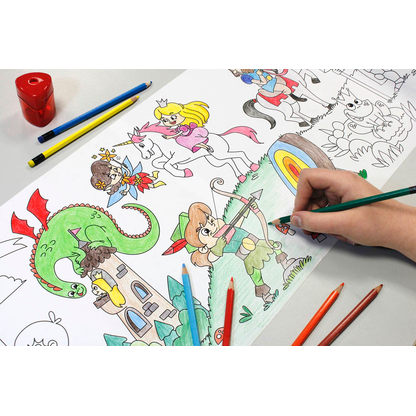 Artikelbild 2 für inFO Malrolle Märchen 80 g/qm, 30,0 cm x 4,0 m, Artikelnummer 510014