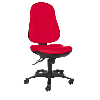 Artikelbild für Topstar Bürostuhl Trend SY 10, 9020G21 Stoff rot, Gestell schwarz, Artikelnummer 206771
