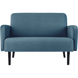 Artikelbild 1 für meet powered by PAPERFLOW 2-Sitzer Sofa LISBOA blau schwarz Stoff 124,0 x 81,5 x 83,0 cm, 1 St., Artikelnummer 850899