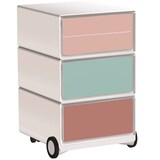 Artikelbild 1 für PAPERFLOW easyBox Colour Rollcontainer weiß, bunt 61563 4 Auszüge 39,0 x 43,6 x 64,2 cm, Artikelnummer 215636