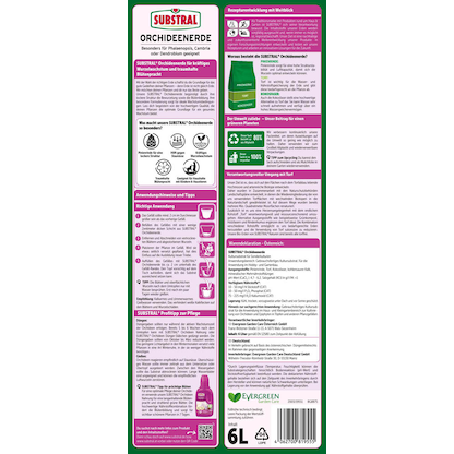 Artikelbild 2 für SUBSTRAL® Orchideen Blumenerde 6,0 l, Artikelnummer 368742