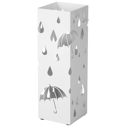 Artikelbild 2 für SONGMICS Schirmständer LUC49W weiß, Metall, Artikelnummer 439519