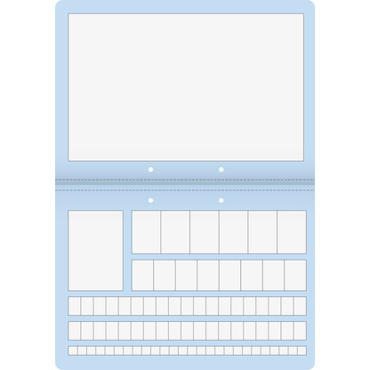 Artikelbild 3 für BRUNNEN Zahlenlernheft Lineatur ZL liniert DIN A4 quer ohne Rand, 16 Blatt, 1 St., Artikelnummer 607719