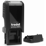 Artikelbild 1 für trodat Textstempel, individualisierbar Printy 4907 selbstfärbend schwarz mit Logo, 1 St. - Nachträglich per Gutschein personalisieren, Artikelnummer 415428