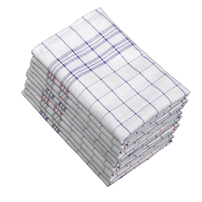 Artikelbild 2 für franz mensch Geschirrtücher Karo farbsortiert 50,0 x 70,0 cm, 10 St., Artikelnummer 142067