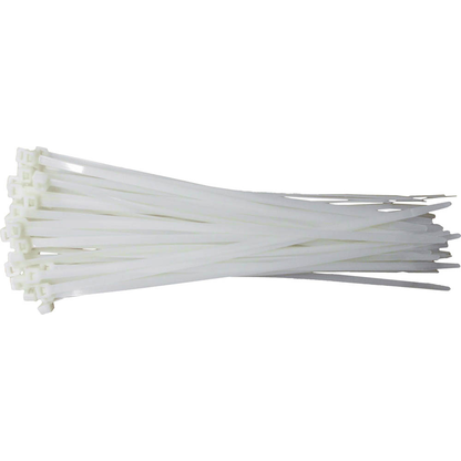 Artikelbild für Werkzeyt Kabelbinder weiß 350,0 mm x 7,6 mm, 50 St., Artikelnummer 407399