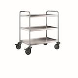 Artikelbild 1 für B.PRO Servierwagen SW 8 x 5-3 silber 60,0 x 90,0 x 95,0 cm, Artikelnummer 429569