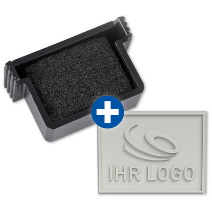 Artikelbild für trodat Stempelplatte + integriertes Stempelkissen Ersatz-Set für trodat 4907, Artikelnummer 725006