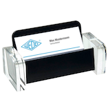 Artikelbild 1 für WEDO Visitenkartenhalter Acryl Exklusiv glasklar, für bis zu 70 Visitenkarten, Artikelnummer 270843