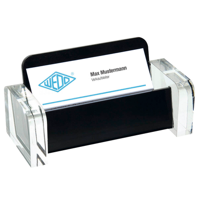 Artikelbild 2 für WEDO Schreibtischset Acryl Exklusiv glasklar/schwarz, Artikelnummer 782656