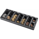 Artikelbild 1 für pavo Zählbrett EURO 12 inch schwarz Kunststoff-Gehäuse, 1 St., Artikelnummer 520066