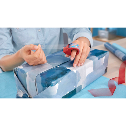 Artikelbild 6 für AKTION: tesa Klebefilmabroller Mini-Abroller rot/blau + GRATIS 2 Rollen tesafilm Kristall-Klar, 10,0 m x 15,0 mm (LxB), Artikelnummer 889071