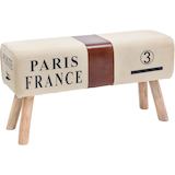 Artikelbild 1 für WOHNLING Sitzbank WL5.104 braun Leder 91,0 cm, Artikelnummer 545113