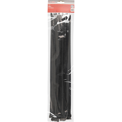 Artikelbild 2 für Werkzeyt Kabelbinder schwarz 450,0 mm x 7,6 mm, 50 St., Artikelnummer 407308
