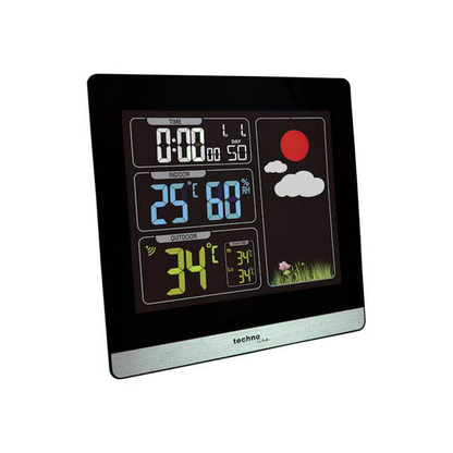 Artikelbild für TechnoLine® WS6448 Wetterstation schwarz, Artikelnummer 926055