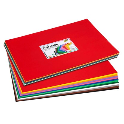 Artikelbild für folia Tonpapier farbsortiert 180 g/qm 120 Blatt, Artikelnummer 719466