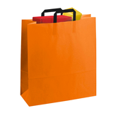 Artikelbild 1 für VP Papier-Tragetaschen Topcraft orange 40,0 x 45,0 cm, 50 St., Artikelnummer 826685