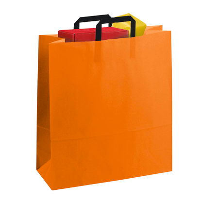 Artikelbild für VP Papier-Tragetaschen Topcraft orange 40,0 x 45,0 cm, 50 St., Artikelnummer 826685