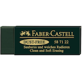 Artikelbild 1 für FABER-CASTELL Radiergummi Dust free grün, 1 St., Artikelnummer 237782