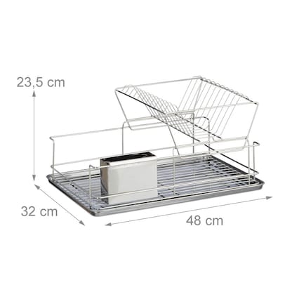 Artikelbild 4 für relaxdays Abtropfgestell silber, 1 St., Artikelnummer 361002