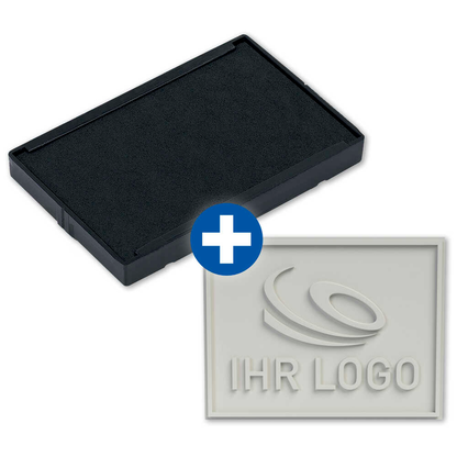 Artikelbild für trodat Stempelplatte + integriertes Stempelkissen Ersatz-Set für trodat 4928, Artikelnummer 725048