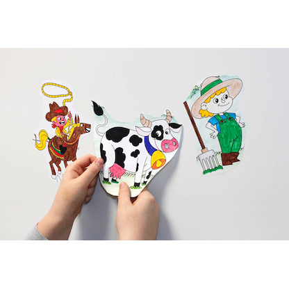 Artikelbild 5 für inFO Malrolle Bauernhof 80 g/qm, 30,0 cm x 4,0 m, Artikelnummer 509962