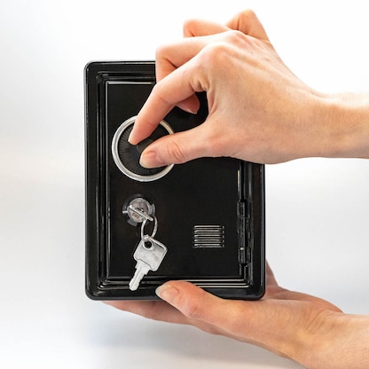 Artikelbild 11 für Idena Spardose Spartresor schwarz, 1 St., Artikelnummer 141026