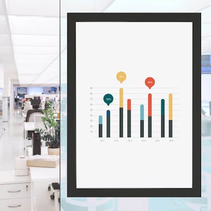 Artikelbild 3 für LMG Magnetrahmen selbstklebend schwarz A4, 1 St., Artikelnummer 228629