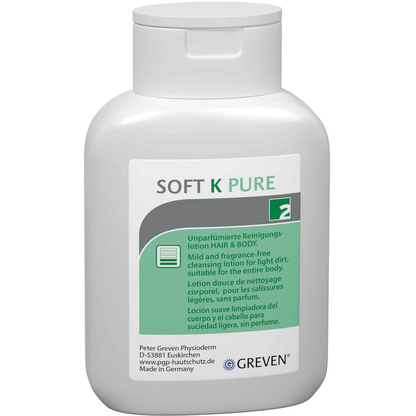 Artikelbild für GREVEN® SOFT K PURE Waschlotion 250 ml, Artikelnummer 411896