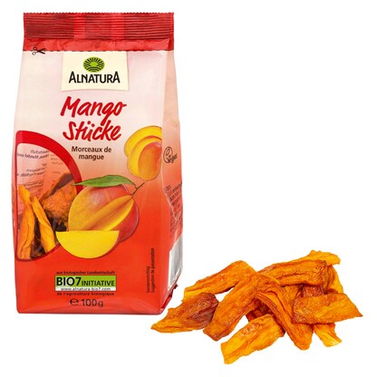 Artikelbild 3 für ALNATURA Bio Mango Stücke Trockenfrüchte 100,0 g, Artikelnummer 293417