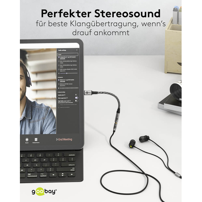 Artikelbild 6 für goobay USB C/3,5 mm Adapter, Artikelnummer 557409