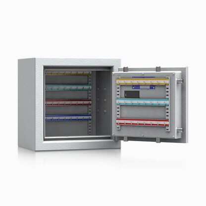 Artikelbild 2 für ISS safe4key Schlüsseltresor lichtgrau mit 64 Haken, Elektronikschloss, 40,0 x 27,0 x 40,0 cm, 1 St., Artikelnummer 849483