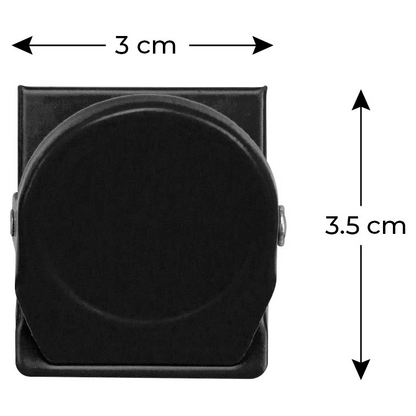 Artikelbild 2 für ALLboards Magnet schwarz, Metall 3,5 x 3,0 cm, 4 St., Artikelnummer 503478