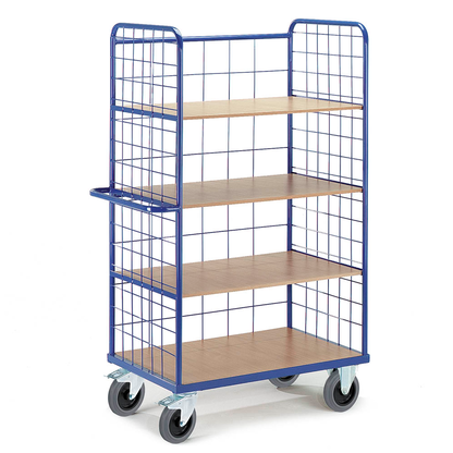 Artikelbild für Rollcart Etagenwagen 08-7618 blau 120,0 x 80,0 x 188,0 cm, Artikelnummer 105938